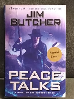 Photo of cover of Peace Talks by Jim Butcher