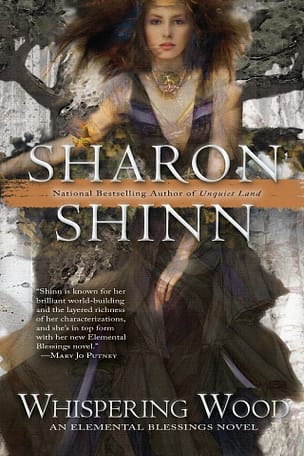 Book cover for Whispering Wood by Sharon Shinn